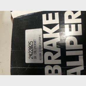 Nissan Sunny B12/N13 Diesel bremsecalipers�t for