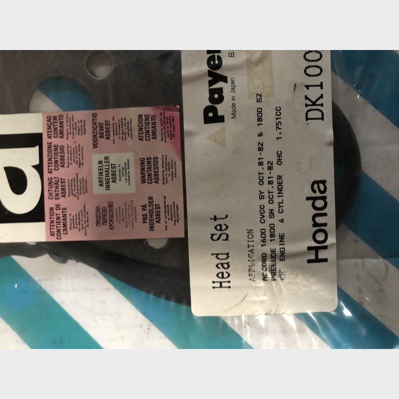 Honda Accord 1600 ( SY ), 1800 ( SZ ) &amp; Prelude 1800 ( SN ) slibest