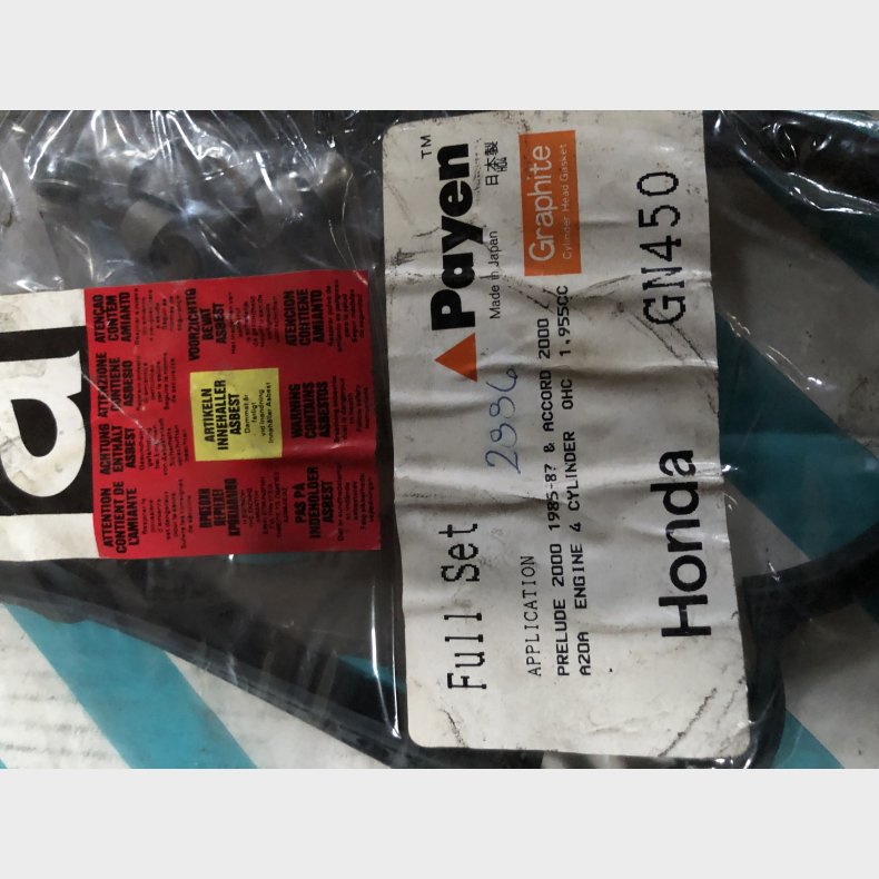 Honda Accord &amp; Prelude 2000 ( A20A ) motorpakningsst