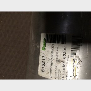 Citroen Xantia bagpotte