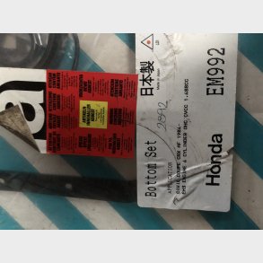 Honda Civic 1500 AH, AN, AK & AR krumtapshus pakningss�t 