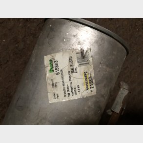 Peugeot 206 bagpotte