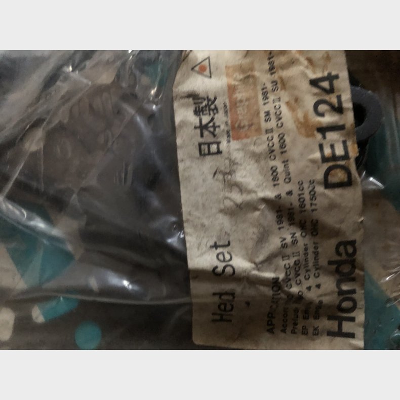 Honda Accord SV &amp; SM samt Prelude SN slibest