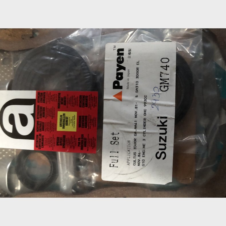 Suzuki Swift 1,0 SA310 motorpakningsst