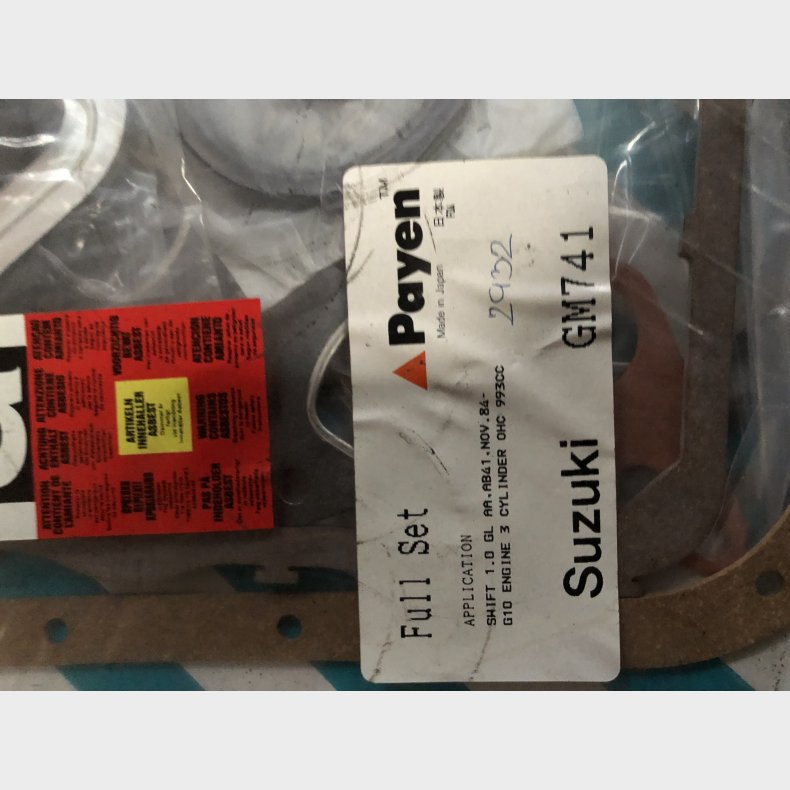 Suzuki Swift 1,0 Turbo AA / AB41 motorpakningsst