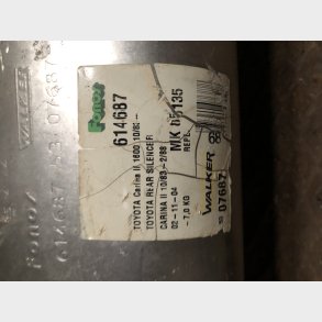 Toyota Carina II T15 bagpotte