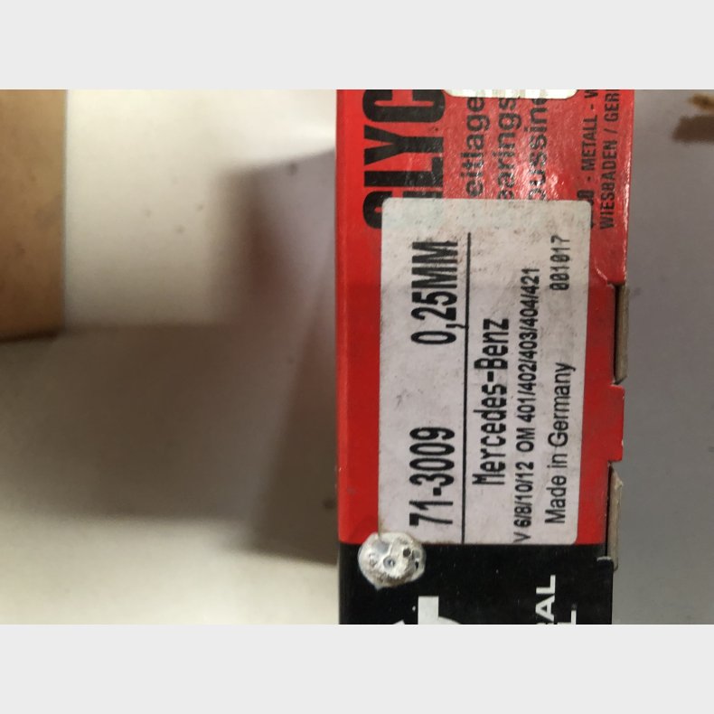 MB OM401/402/403/404/421 plejlleje 0,25mm