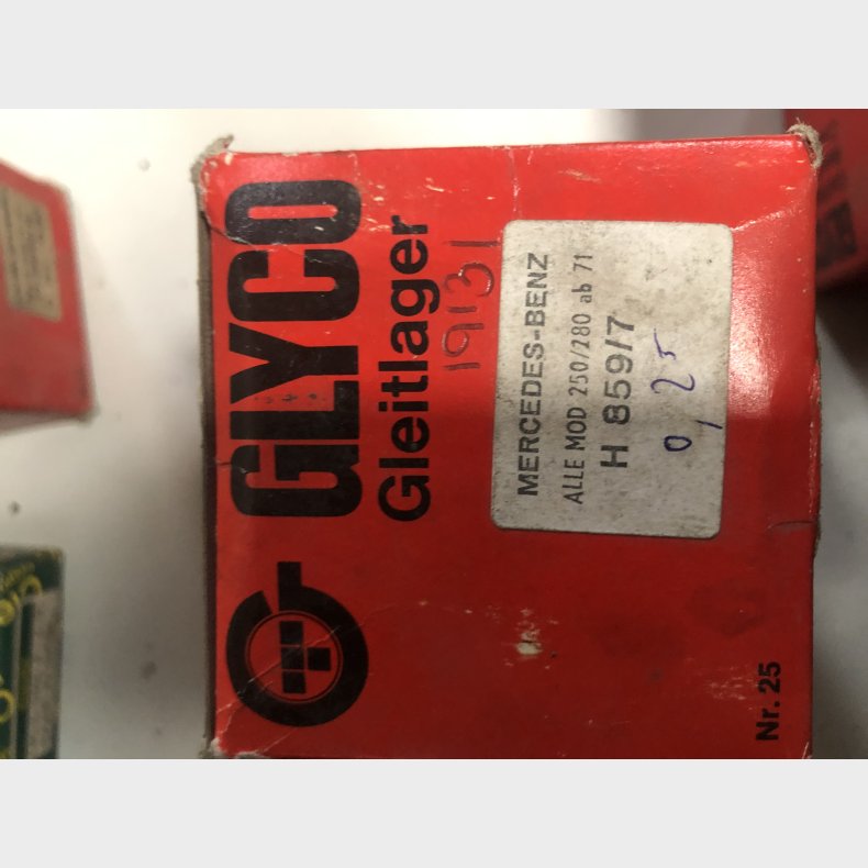 MB W123 250 &amp; 280 hovedlejest 0,25mm