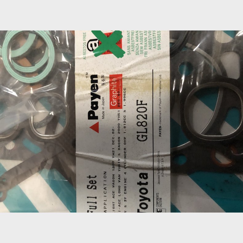 Toyota 2Y &amp; 3Y motorpakningsst