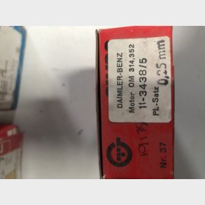 MB OM314 & OM352 Serie 2 kompressor lejes�t 0,25mm