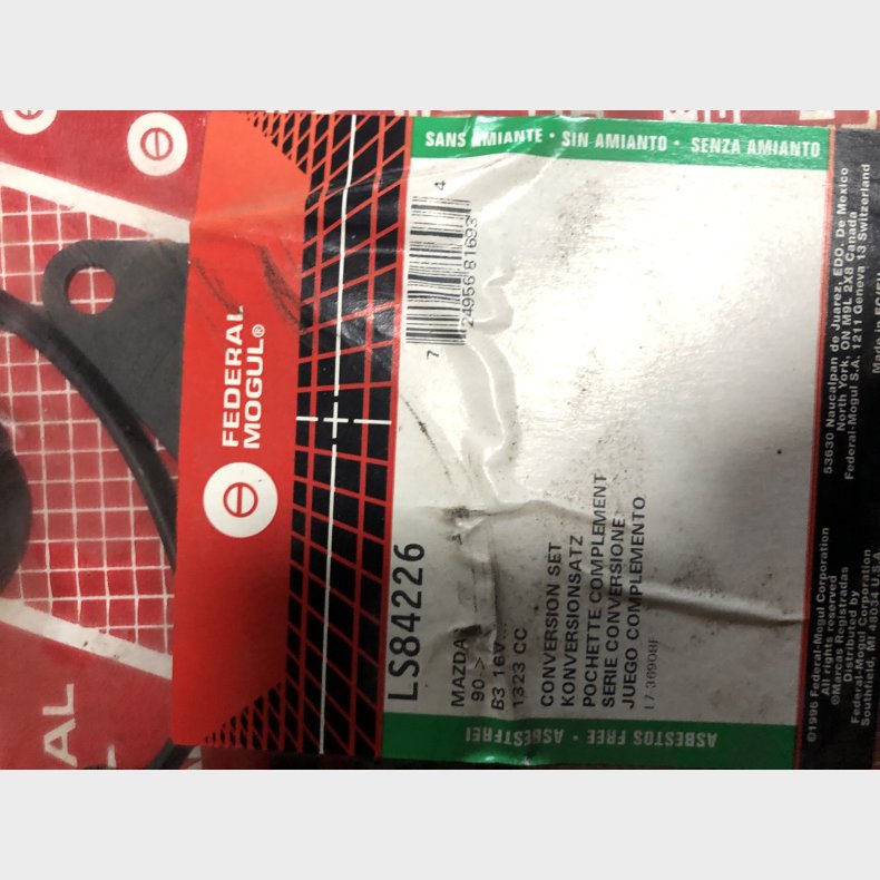 Mazda 323 BG 1,3 krumtapshus pakningsst