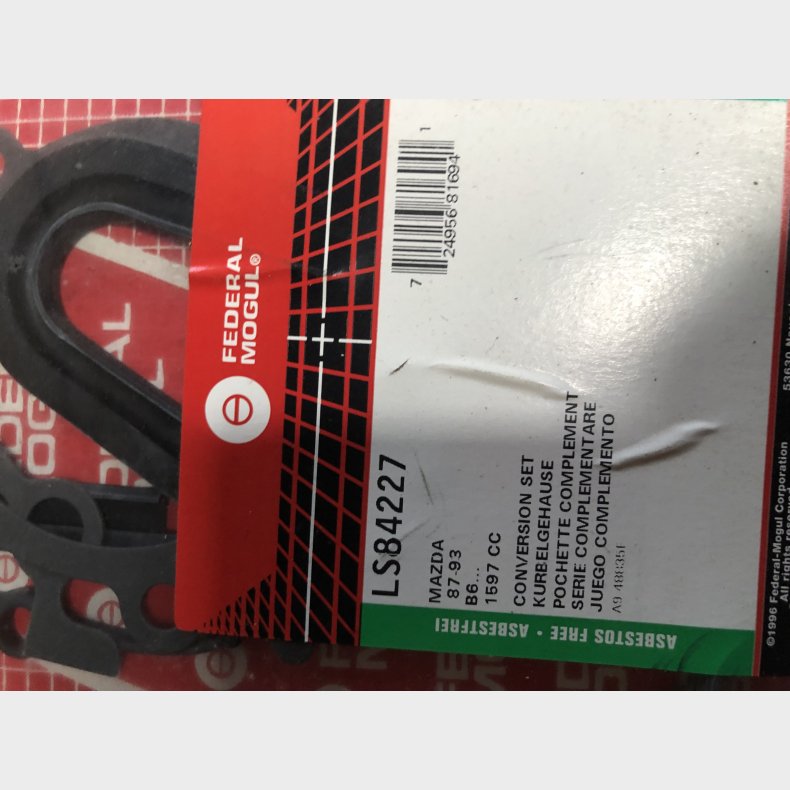 Mazda 323 BG 1,6 krumtapshus pakningsst