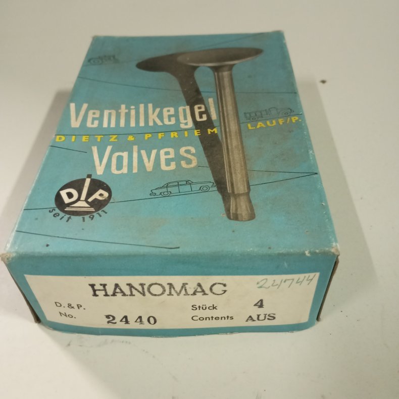 Hanomag D28C udstdningsventil
