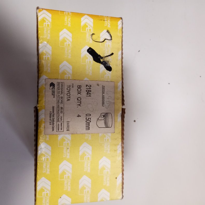 Toyota 3Y stempelst 0,50mm overstr.