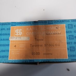 Toyota 18R/18RC stempels�t 0,50mm overstr.