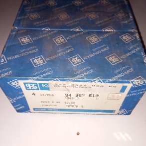 Toyota 1C stempels�t 0,50mm overstr.