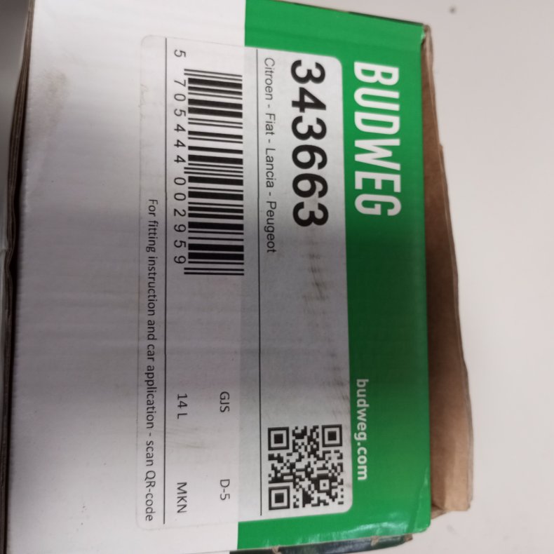Citroen C8, Fiat Ulysse, Lancia Phedra, Peugeot 807 bremsecaliper HB