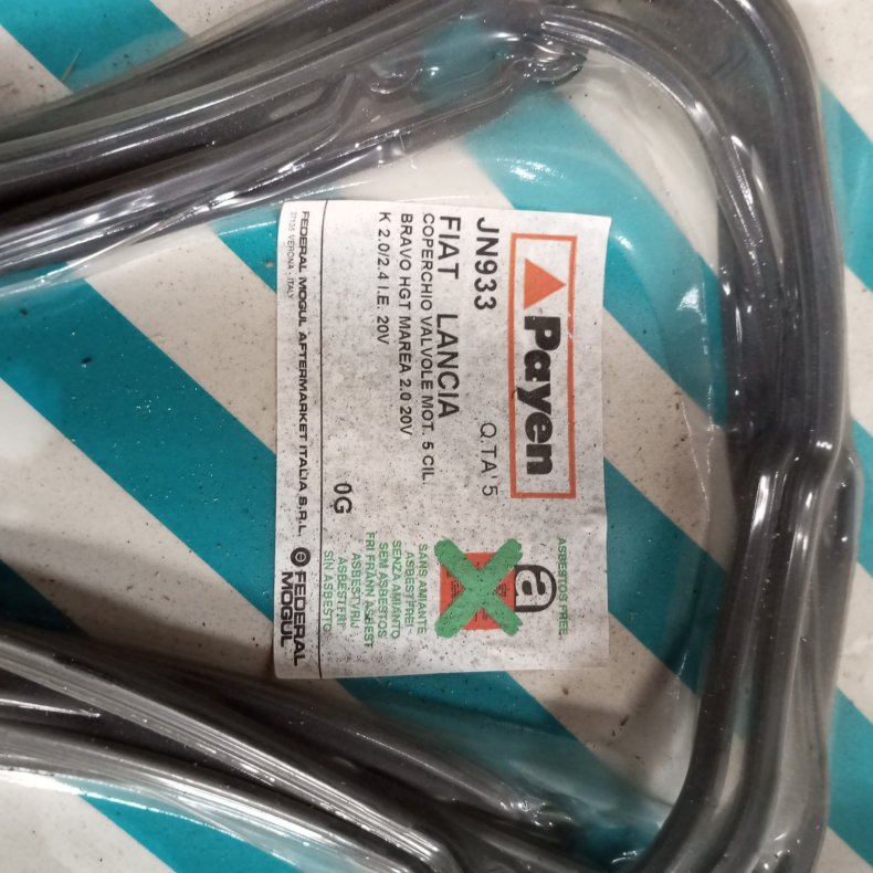 Fiat &amp; Lancia 2,0 20V / 2,0 20V Turbo / 2,4 20V ventildkselpakning