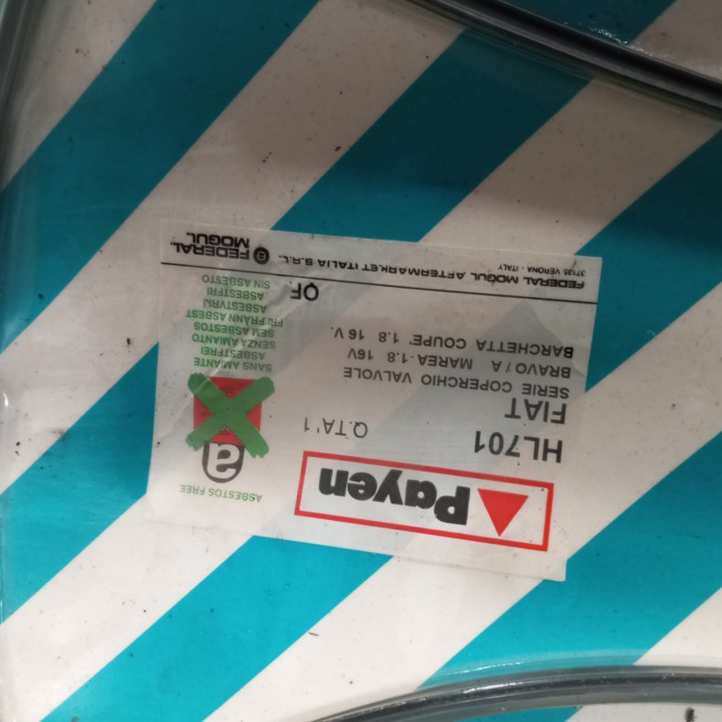 Fiat &amp; Lancia 1,8 16V ventildkselpakning