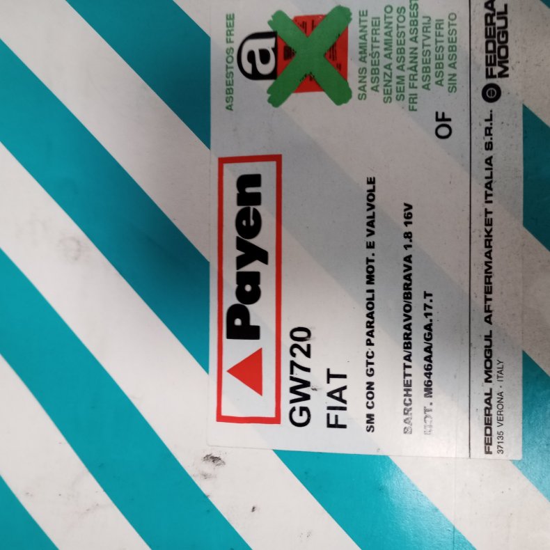 Fiat Barchetta, Bravo, Brava, Marea 1,8 16V motorpakningsst