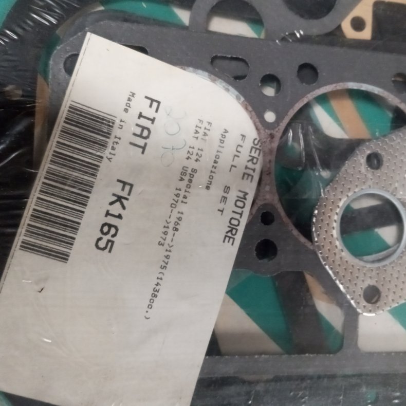 Fiat 124 Special motorpakningsst