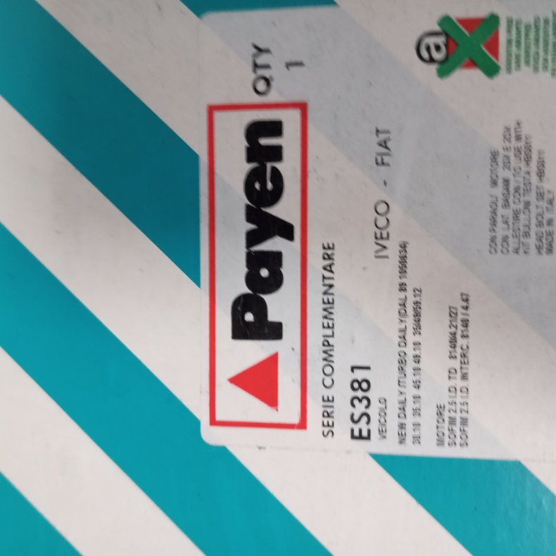 Iveco Daily / Turbodaily 2,5D/TD krumtapshus pakningsst