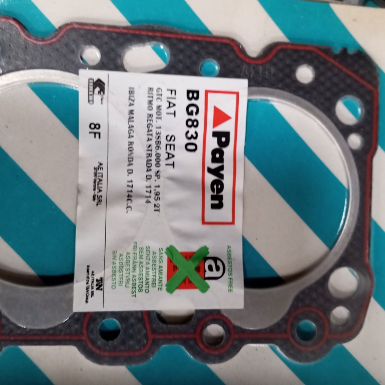 Fiat Regata 1,7D &amp; Ritmo 1,7D toppakning 1,95mm