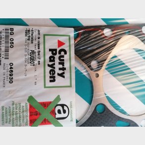 Peugeot XD2 / XD2P / XD2S toppakning