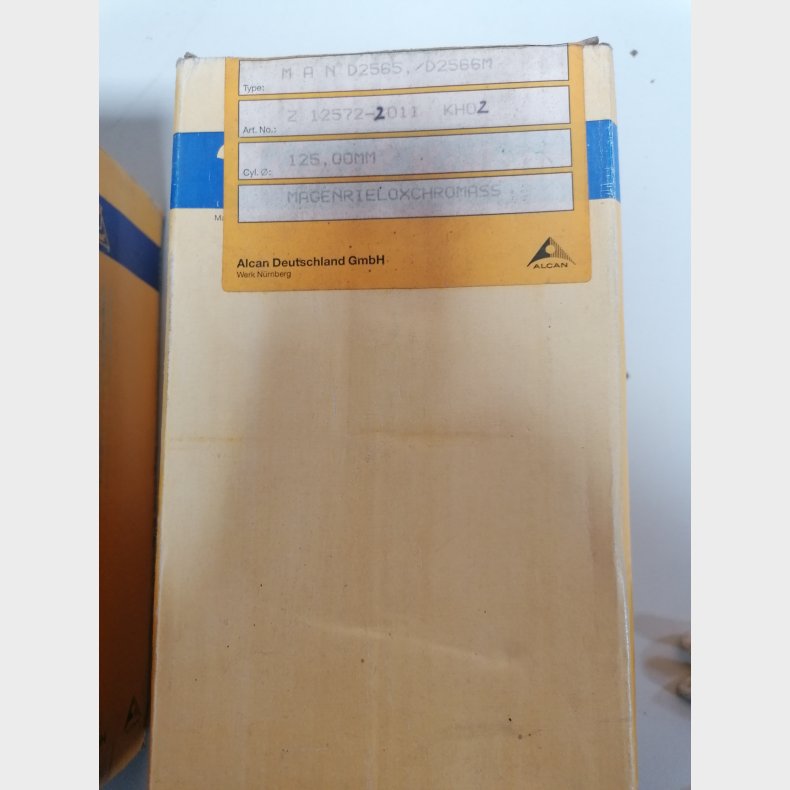 MAN D2565/2566 stempel/foringst