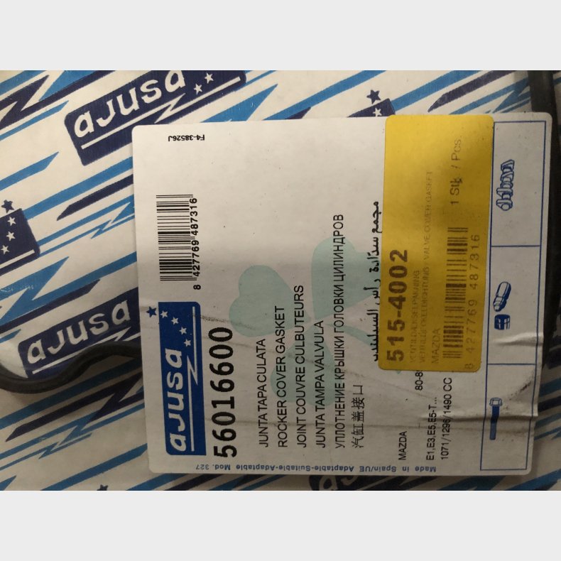 Mazda 323 BD &amp; BF ventildkselpakning