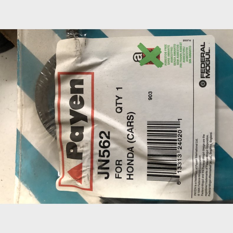 Honda EV, EW &amp; EW2 ventildkselpakning