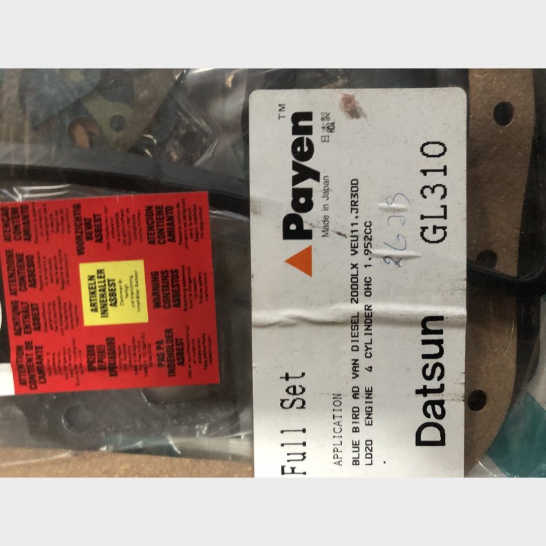 Nissan LD20 motorpakningsst