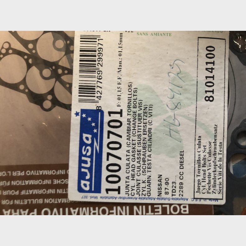 Nissan TD23 toppakning 1,15mm