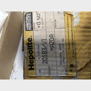 Mazda 616, 808, 818 & B1600 1,6 stempels�t 0,50mm