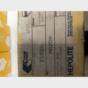 Mazda 323 1,5 stempels�t 0,50mm