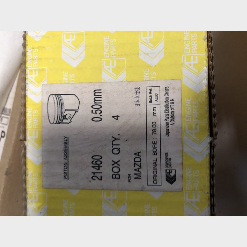 Mazda 626 CB2 1,6 stempelst 0,50mm