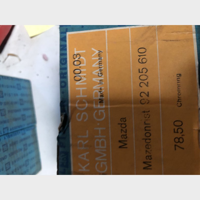 Mazda 616, 808, 818 &amp; B1600 1,6 stempelst 0,50mm