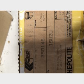 Isuzu C201PT stempels�t 1,00mm overstr.