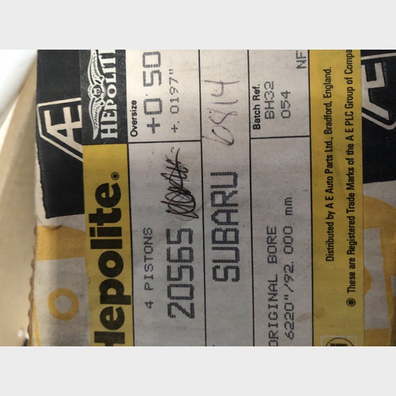 Subaru Leone 1600 OHV stempelst 0,50mm overstr.