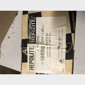 Nissan 180B stempels�t 1,00mm overstr.