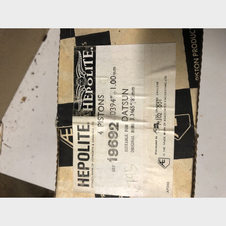 Nissan 180B stempelst 1,00mm overstr.