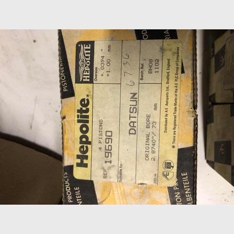 Nissan A12 stempelst 1,00mm overstr.