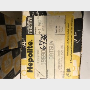 Nissan A12 stempels�t 1,50mm overstr.