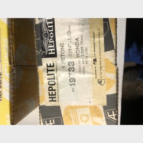 Honda Civic 1200 EB1 stempels�t 1,00mm overstr.