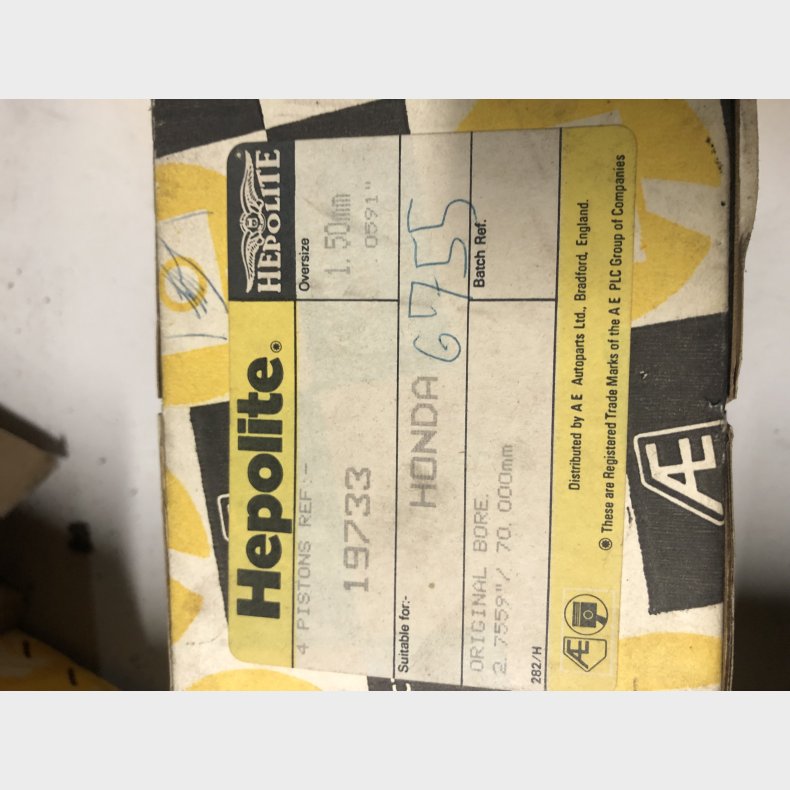 Honda Civic 1200 EB1 stempelst 1,50mm overstr.