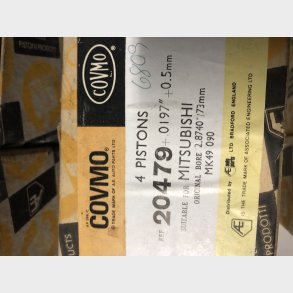 Mitsubishi Colt/Lancer 1,2 stempels�t 0,50mm overstr.