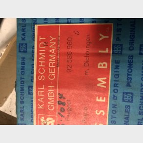 Peugeot XL4D Stempel/Forings�t