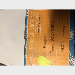 Peugeot XLD stempels�t std. str.