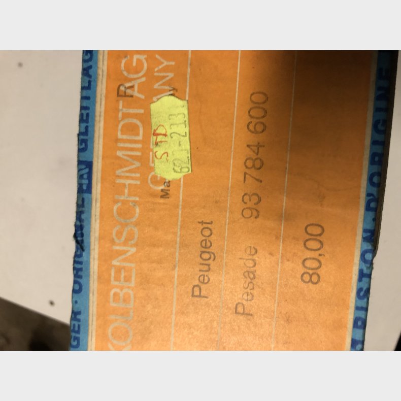 PSA XUD7 stempelst std. str.