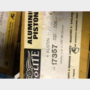 Austin 1800 OHV stempels�t 0,02